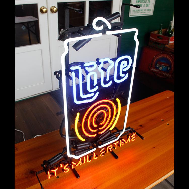 照明 ネオンサイン / Miller Lite インテリア 電飾 店舗 アメリカ雑貨
