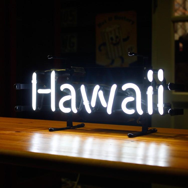 アメリカンネオンサイン Hawaii ハワイ 文字デザイン 縦17 横39cm ハワイアン インテリア ネオン管 ガレージ 店舗装飾 アメリカ雑貨 B アメリカン雑貨colour Yahoo 店 通販 Yahoo ショッピング