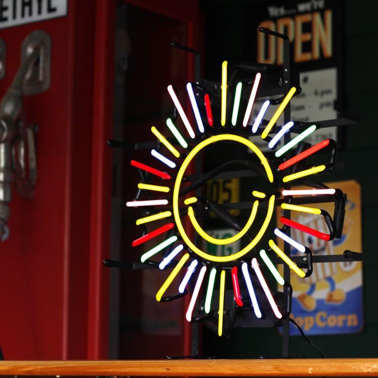 アメリカンネオンサイン SUN サン 縦56×横51cm 店舗装飾 インテリア レストラン メキシカン アメリカ雑貨 | ブランド登録なし | 02