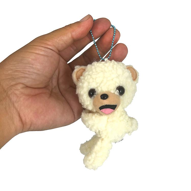 ぬいぐるみ ファーファ ボールチェーン付き 「A」 だっこ 高さ9.5cm