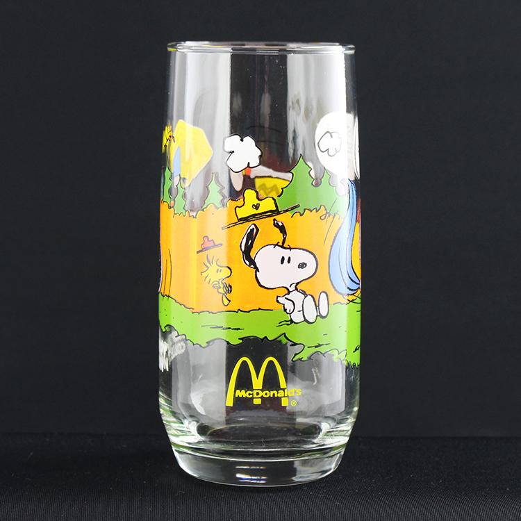 コップ ヴィンテージ グラス マクドナルド キャンプ スヌーピー