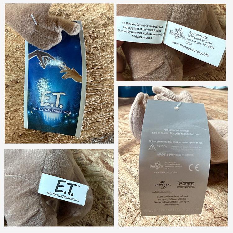 E.T. ぬいぐるみ 約20cm イーティー 映画グッズ ユニバーサルスタジオ