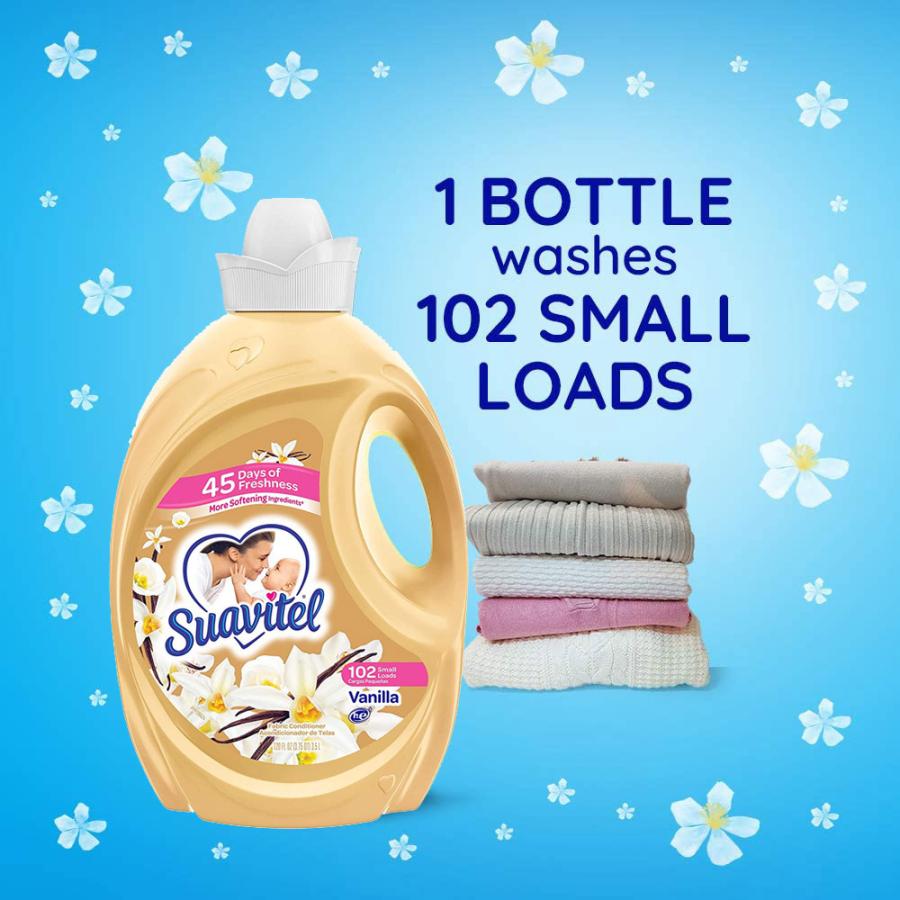 Suavitel スアビテル柔軟剤 バニラ 1oz 3 5l 非濃縮タイプ 102回分 衣類用柔軟剤 大容量 日用品 アメリカ製 D アメリカン雑貨colour Yahoo 店 通販 Yahoo ショッピング