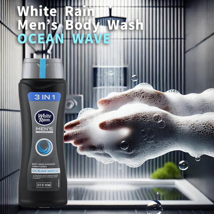 ボディソープ White Rain ホワイトレイン ボディウォッシュ 3in1 オーシャンウェーブの香り シャンプー アメリカ製 | ブランド登録なし | 01