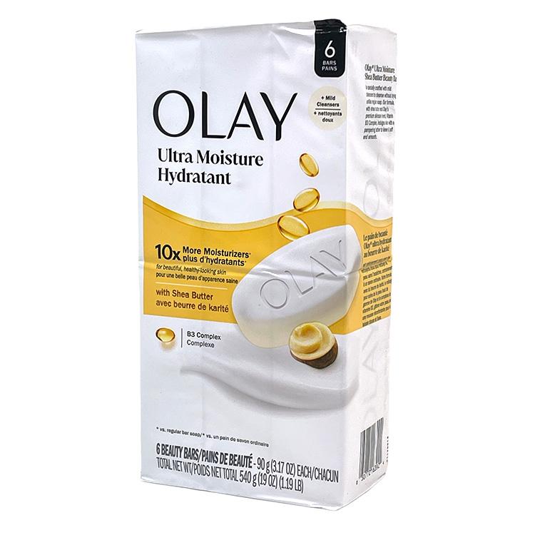 固形 石けん OLAY オレイ ビューティーバー 90g×6個 保湿石鹸 ボディ