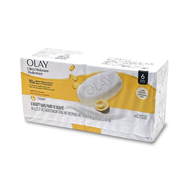 固形 石けん OLAY オレイ ビューティーバー 90g×6個 保湿石鹸 ボディ