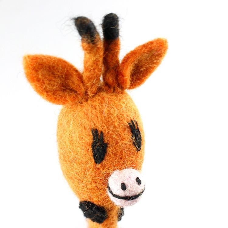 キーホルダー かわいい フェルトアニマル キーリング ジラフ 本体サイズ14 5cm キリン ハンドメイド アメリカン雑貨 Dt0316 アメリカン雑貨colour Yahoo 店 通販 Yahoo ショッピング