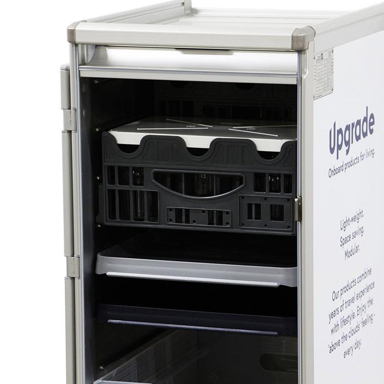 アメリカン航空 機内食 トレー トレイ お盆 American Airlines DETAIL（ディテール） upgrade フルサイズトレー ブルー 機内専用品