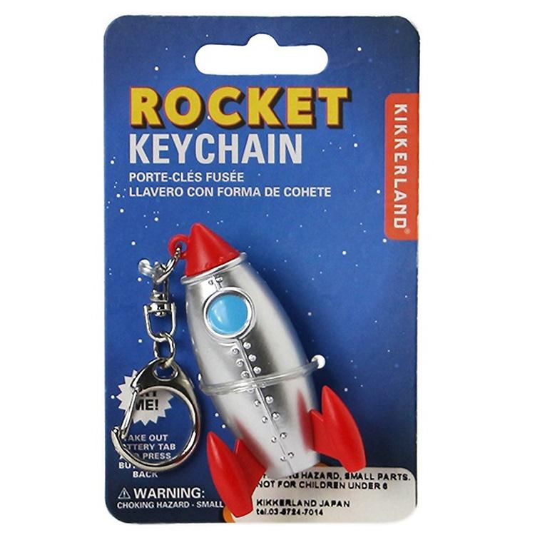 KIKKERLAND（キッカーランド） ロケット キーチェーン ライト付き 照明