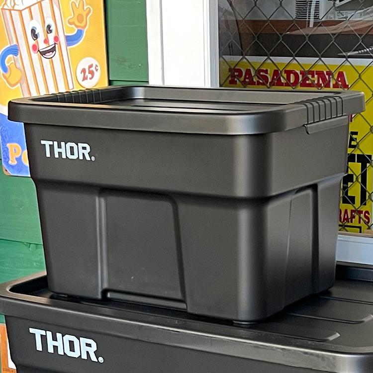 THOR（ソー） 収納BOX THOR LARGE TOTE DC 22L ラージトート ブラック
