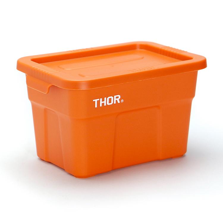 収納BOX THOR MINI TOTE DC ミニトート オレンジ フタ付き スクエア 収納 コンテナ 小物入れ｜colour｜06