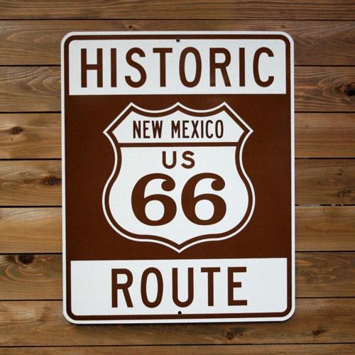 トラフィックサイン HISTORIC ROUTE66(NEW MEXICO トラフィックサイン HISTORIC ROUTE66(NEW MEXICO