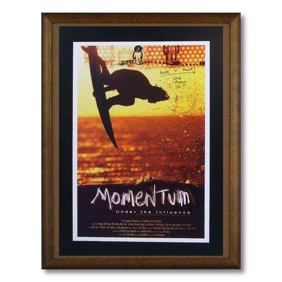 サーフムービーポスター L-107 「Momentum」 サイズ：31×21cm アメリカ 
