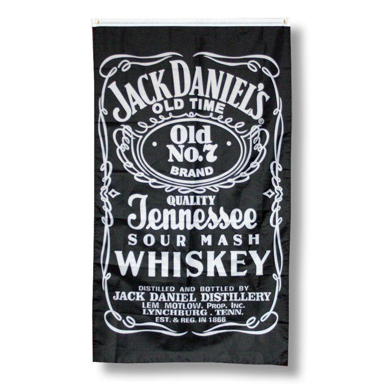 アメリカンフラッグ Jack Daniel#039;s（ジャックダニエル） ウイスキー・バーグッズ・旗・インテリア・アメリカン雑貨