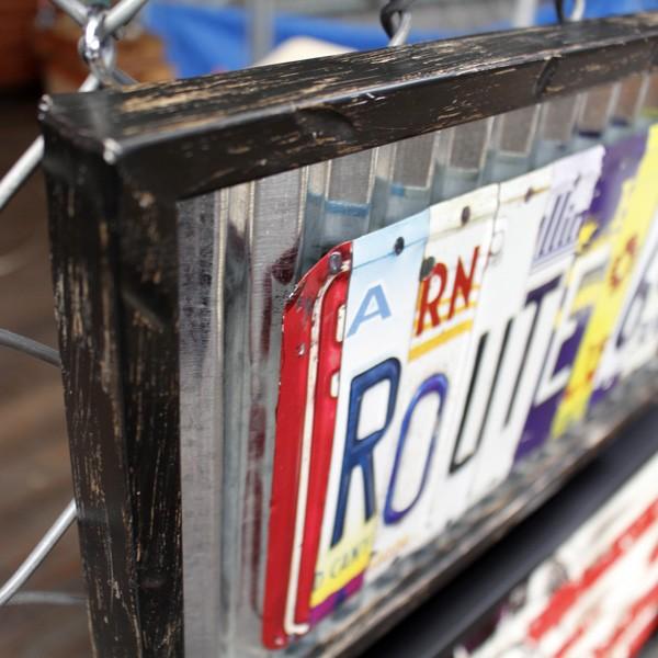 コルゲイテッドプレート フレーム Route66 （#20507 ） アメリカ雑貨 アメリカン雑貨 | ブランド登録なし | 02