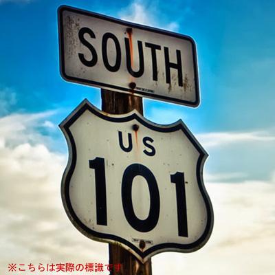 アメリカの道路標識 「U.S.Route 101」ルート66 アメリカ製 看板 トラフィックサイン インテリア ガレージング 店舗 | ブランド登録なし | 05
