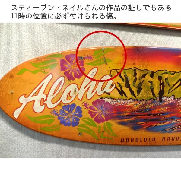 スティーブン ネイル作品 ヴィンテージハワイアンサイン 「Aloha