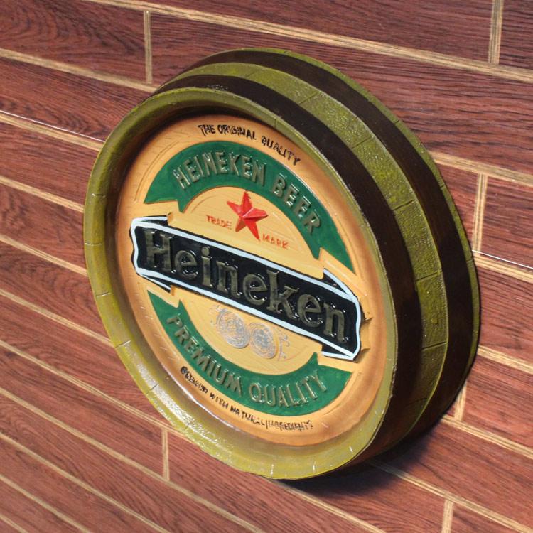 クラシックバレルオブジェ ハイネケン Heineken 壁掛け 樽型