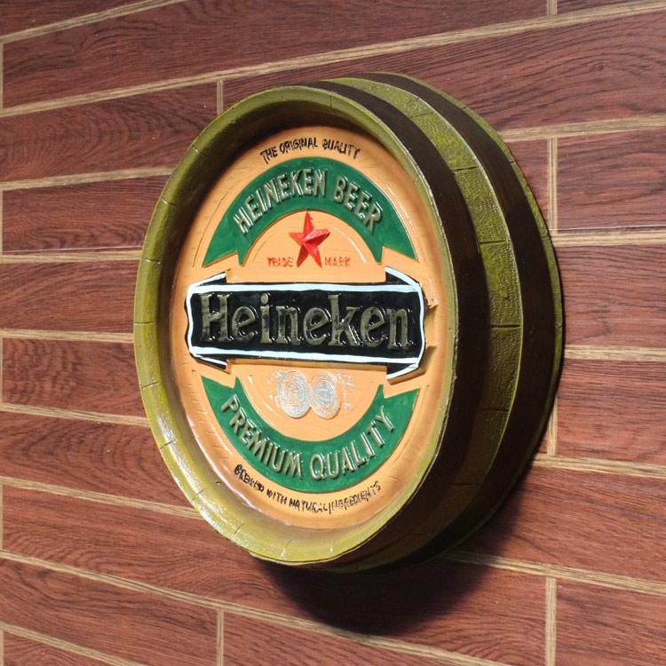 クラシックバレルオブジェ ハイネケン Heineken 壁掛け 樽型