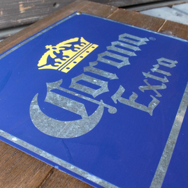 看板 木製 コロナエクストラ ウッドボックスサイン BOXING #213690