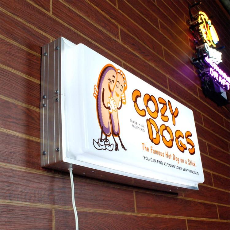 看板 Ledインポートサインボード Hot Dog 高さ29 5 幅62 5 厚さ10cm ライトアップサイン Led照明 吊り下げ 据え置き アメリカ雑貨 F アメリカン雑貨colour Yahoo 店 通販 Yahoo ショッピング