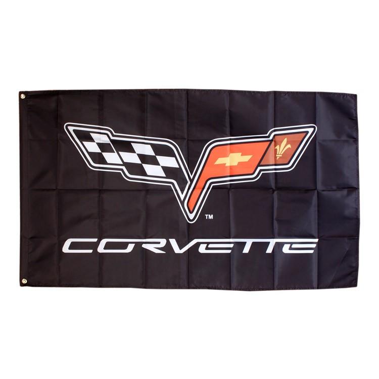 フラッグ CORVETTE コルベット 150×90cm ナイロン製 タペストリー