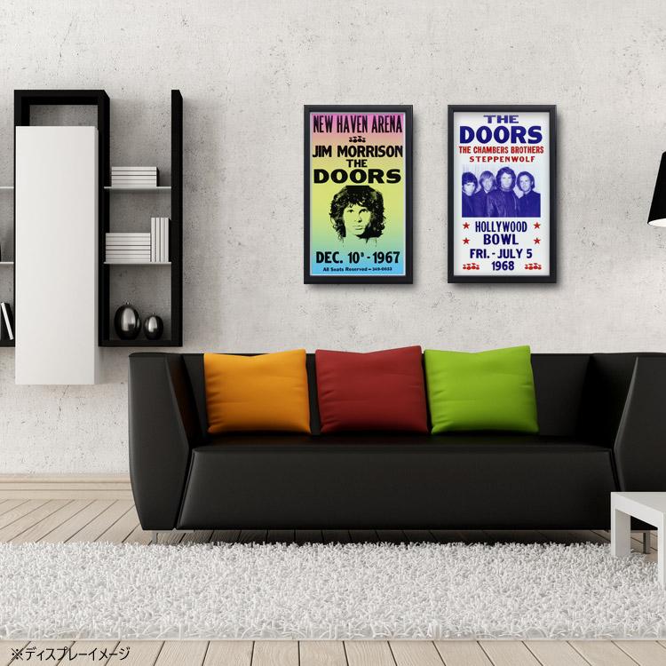 額入りバンドポスター THE DOORS ザ ドアーズ JULY 5 1968 サイズ