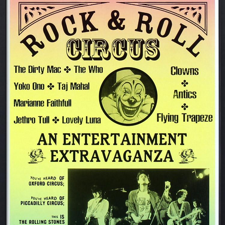 額入りバンドポスター ローリング・ストーンズ ROCK&ROLL CIRCUS 額入りバンドポスター ローリング・ストーンズ ROCK&ROLL CIRCUS