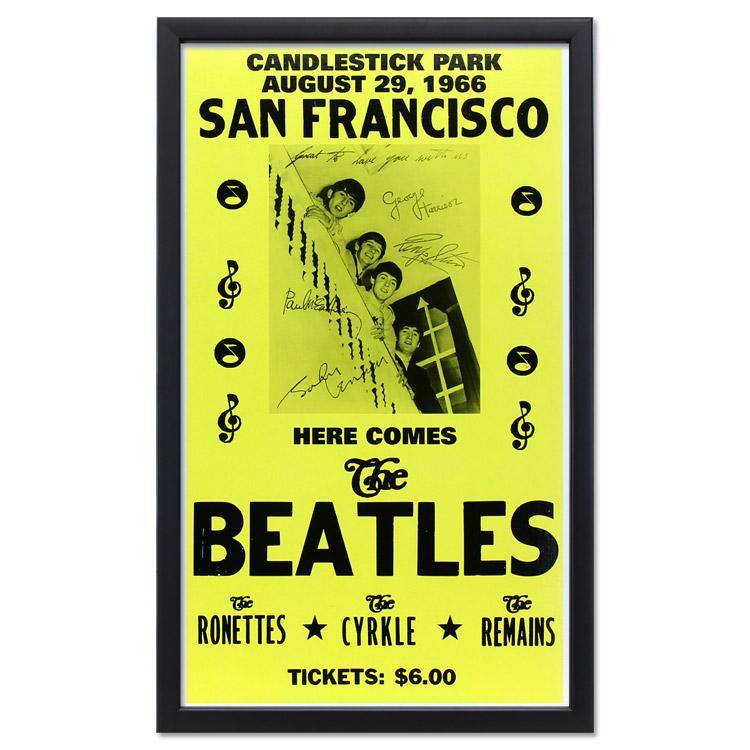 額入りバンドポスター THE BEATLES ザ・ビートルズ AUGUST 29 額入りバンドポスター THE BEATLES ザ・ビートルズ AUGUST 29