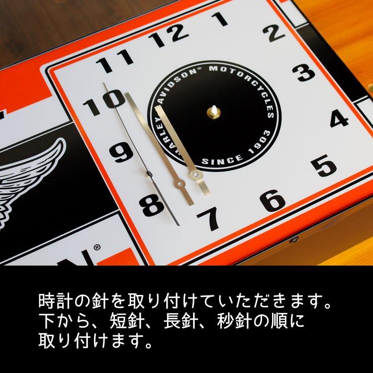 Harley Davidson（ハーレー・ダビッドソン） 置き時計 ウィングド B&S