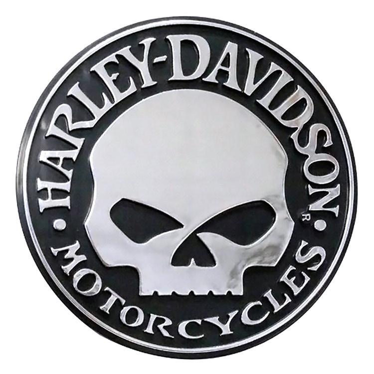 ステッカー ハーレーダビッドソン エンブレムデカール Welly G Skull エンボス CG9113 プラスチック製 Harl | Harley Davidson | 02