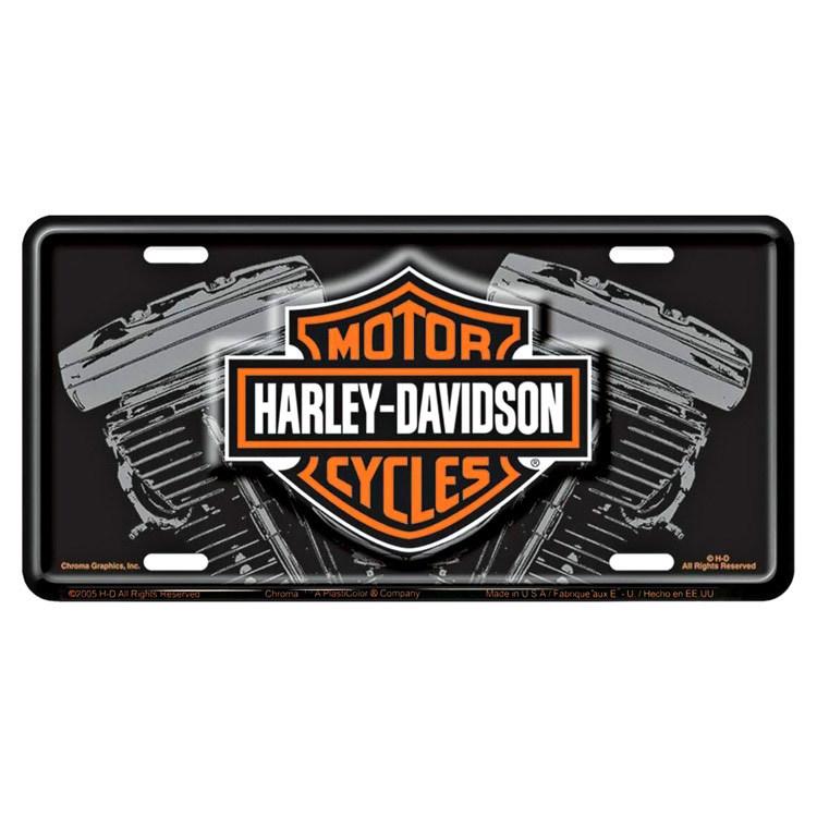 Harley Davidson（ハーレー・ダビッドソン） 看板 ライセンスプレート