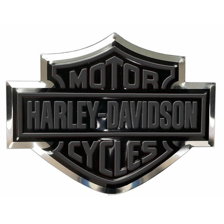 Harley-Davidson ロゴ型 金属 小物入れ Harley-Davidson ロゴ型 金属 小物入れ Harley-Davidson ロゴ型