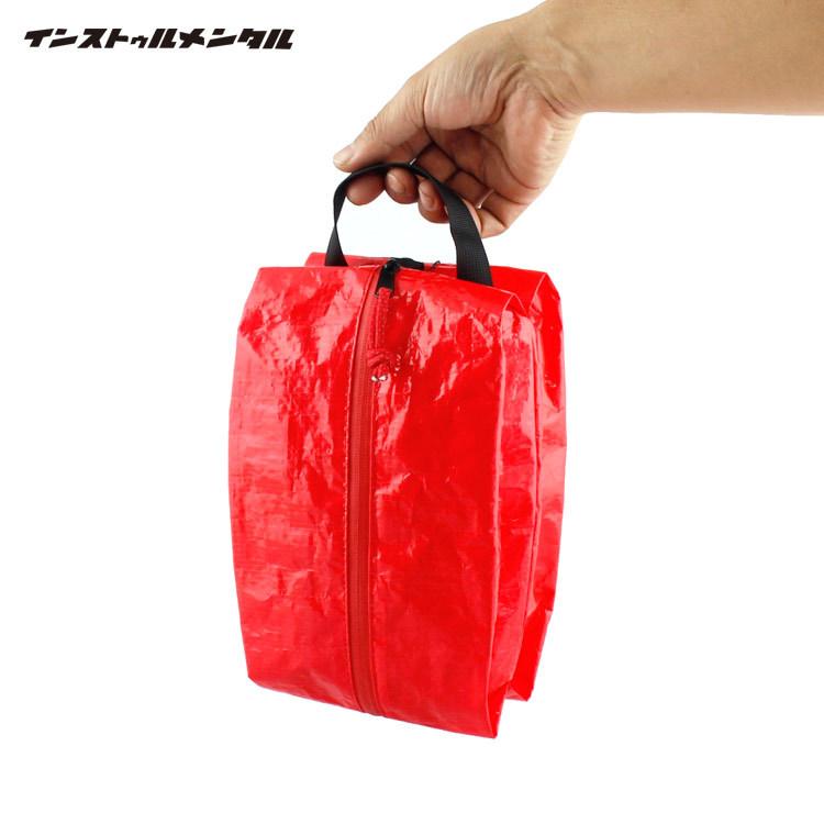 トラベルポーチ Sサイズ レッド 大きめ おしゃれ パッキング アウトドア 旅行 インストゥルメンタル TRAVEL POUCH | ブランド登録なし | 01