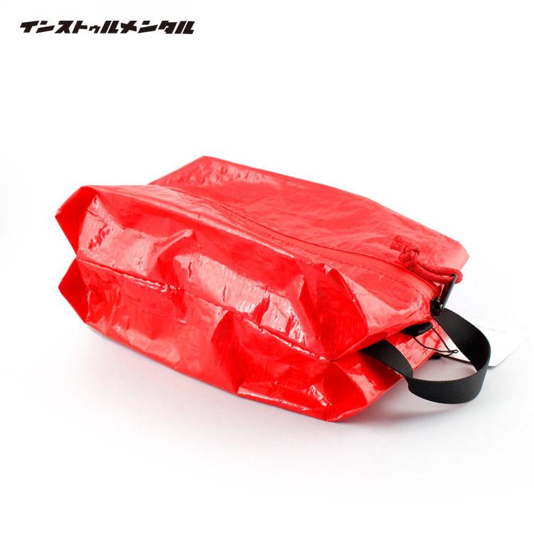 トラベルポーチ Sサイズ レッド 大きめ おしゃれ パッキング アウトドア 旅行 インストゥルメンタル TRAVEL POUCH | ブランド登録なし | 02