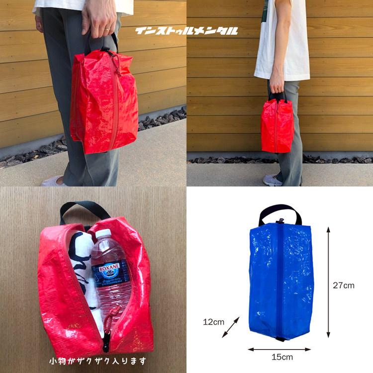 トラベルポーチ Sサイズ レッド 大きめ おしゃれ パッキング アウトドア 旅行 インストゥルメンタル TRAVEL POUCH | ブランド登録なし | 05
