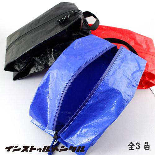 トラベルポーチ Sサイズ レッド 大きめ おしゃれ パッキング アウトドア 旅行 インストゥルメンタル TRAVEL POUCH | ブランド登録なし | 07