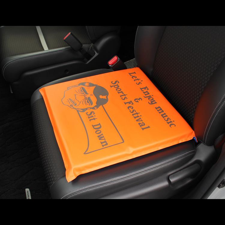 レジャークッション  SIT 横80×縦380×厚み3.5cm PVC製 クッション 座布団  アウトドア オフィス インストゥル | ブランド登録なし | 01