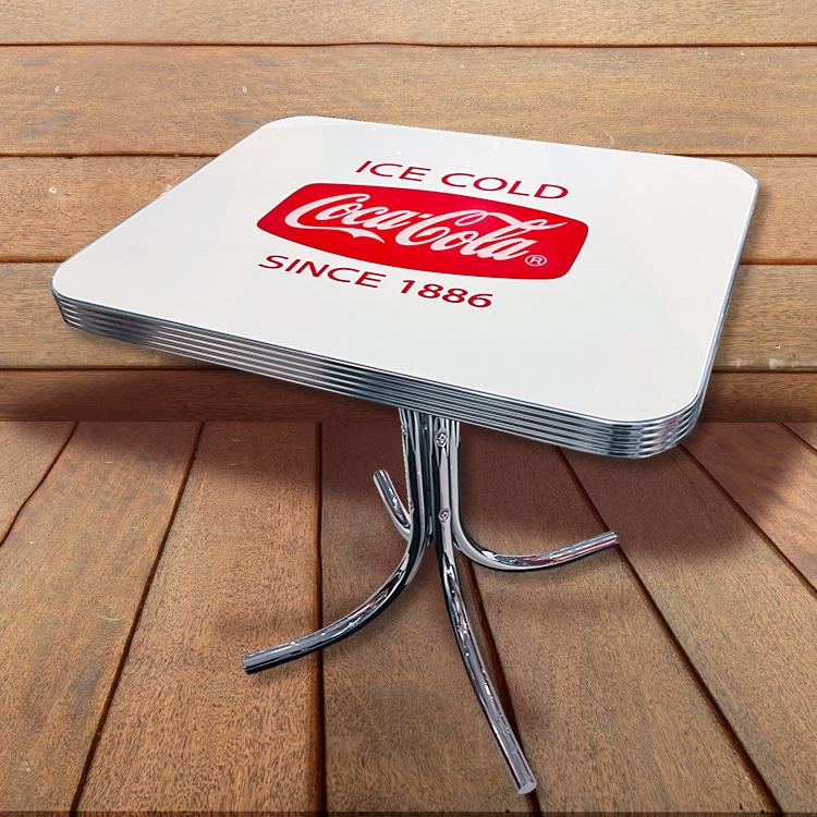 値下げ出品！コカコーラブランドテーブル COCA-COLA BRAND コカコーラブランド ローテーブル 「Coke Low -Table