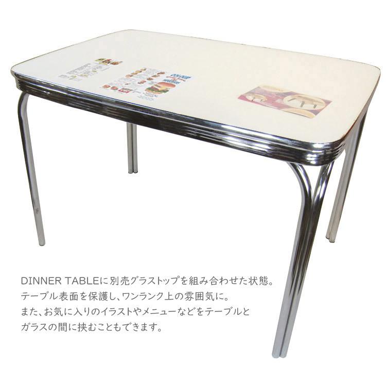 Dinner Table ダイナーテーブル アイボリー Penny Japan テーブル 机 店舗 アメリカンレトロ インテリア J アメリカン雑貨colour Yahoo 店 通販 Yahoo ショッピング