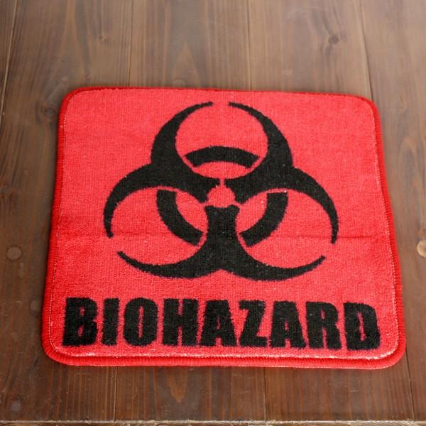 ミニインテリアマット Biohazard バイオハザード 縦45 横45cm フロアマット インテリアマット アメリカン雑貨 J アメリカン雑貨colour Yahoo 店 通販 Yahoo ショッピング