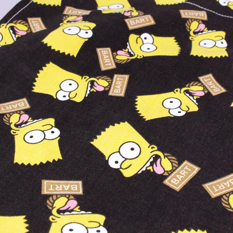 トートバッグ シンプソンズ バートフェイス柄 高さ39 幅39 奥行き9cm 持ち手23cm コットン製 The Simpsons かばん バッグ アメリカン雑貨 K アメリカン雑貨colour Yahoo 店 通販 Yahoo ショッピング