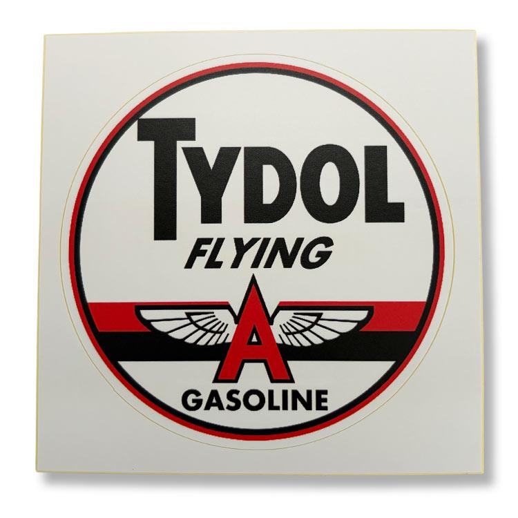 ノスタルジックステッカー レーシングデカール TYDOL FLYING  φ9.6cm | ブランド登録なし
