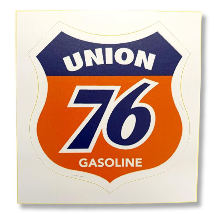 ノスタルジックステッカー レーシングデカール UNION 76 W8.4×H9cm | ブランド登録なし