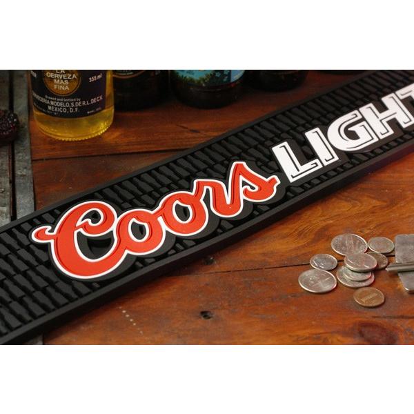 バーマット「Coors Light クアーズライト」 ビール カクテル BAR GOODS