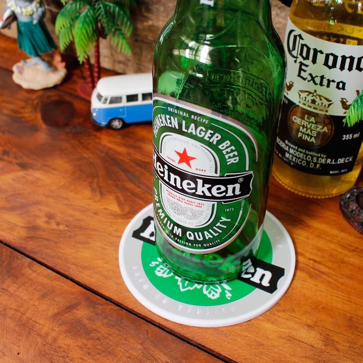 ハイネケン　ボトルキャップ　スツール2つ ラバー製 コースター ハイネケン Heineken 2枚セット パーティ バー