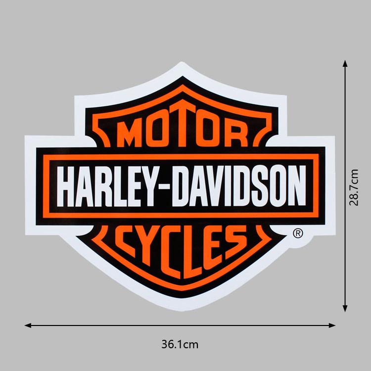 ハーレーダビッドソン タトゥーシール タトゥー デカール USA製 ビンテージ バー&シールド ロゴ Harley
