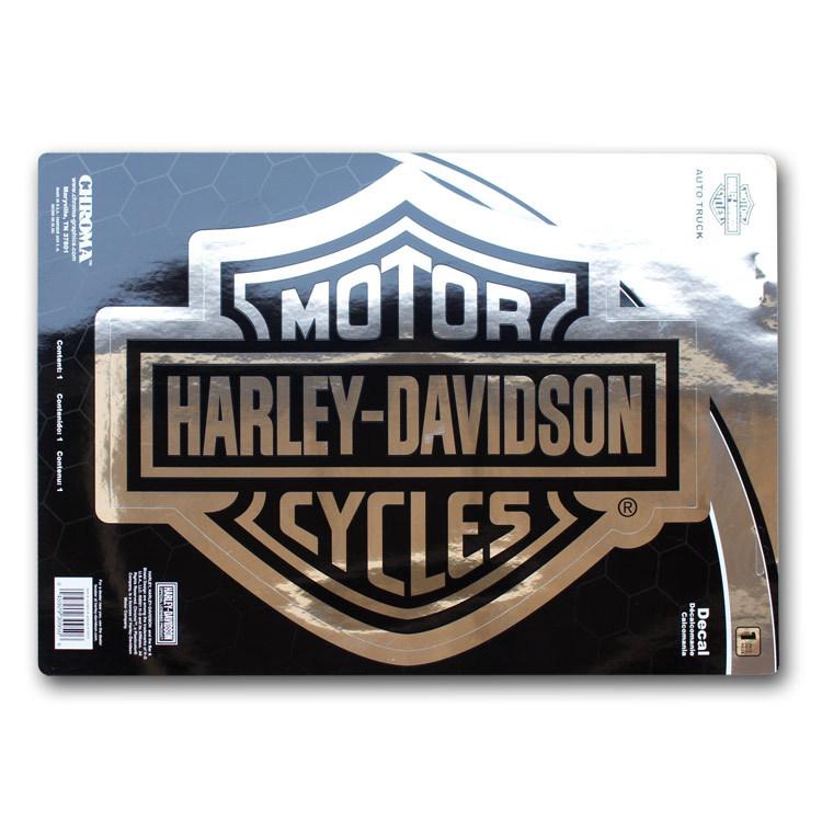 Harley Davidson ステッカー ハーレーダビッドソン CHROME
