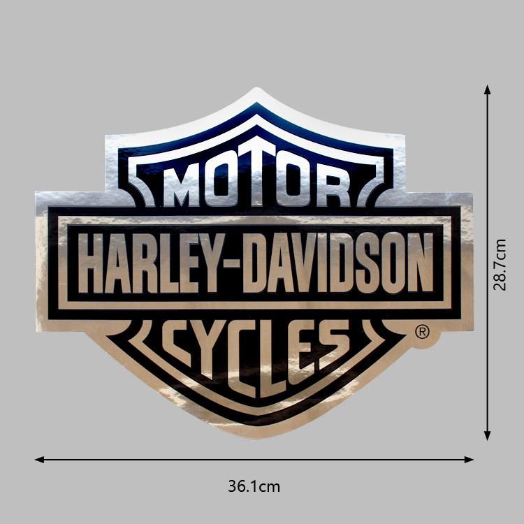 Harley Davidson（ハーレー・ダビッドソン） ステッカー CHROME ラージ