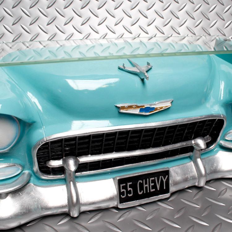 シボレー カー ウォールシェルフ (青) 水色 アメ車 飾り棚 壁掛け シボレー カー ウォールシェルフ ブルー （GK060）ディスプレーラック